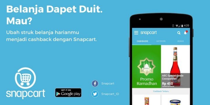 Ardent Capital launches cash back app Snapcart in Jakarta