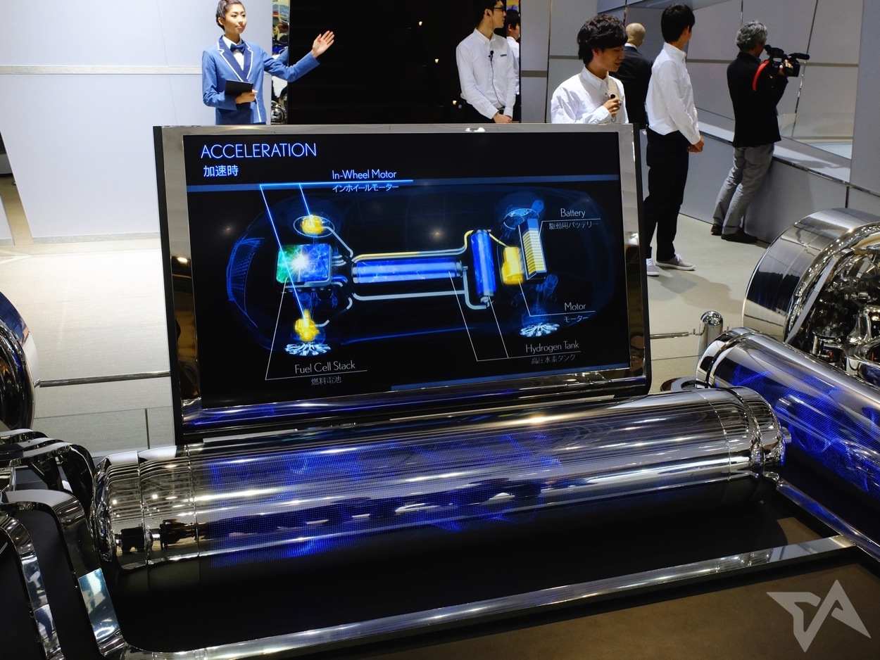 lexus lf-fc hydrogen tanks