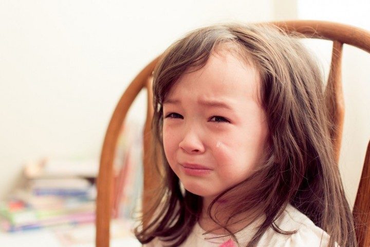 girl crying