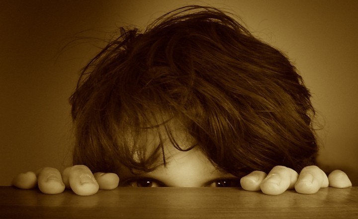 shy kid