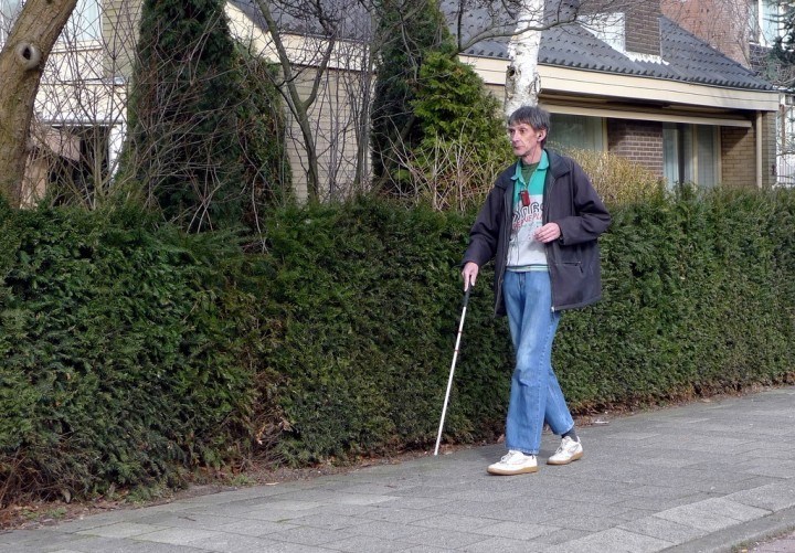 blind man