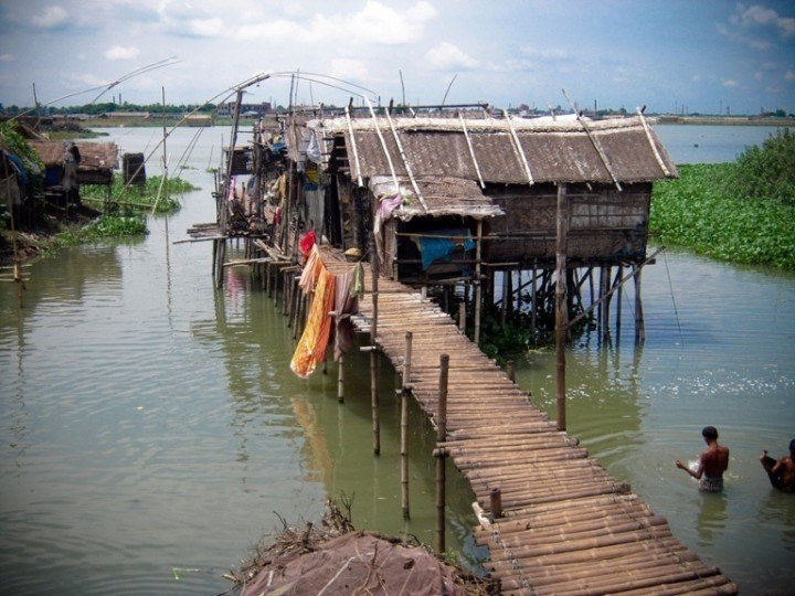 A house on stilts Photo Credit: University College London