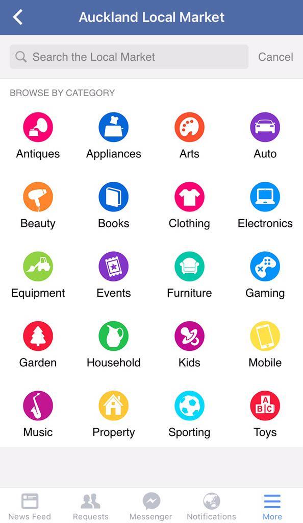 Facebook Local Market screenshot