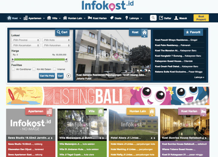 7 real estate startups in Indonesia