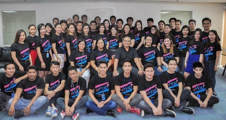 Should they worry? The team of Manila's transportation startup U-Hop.