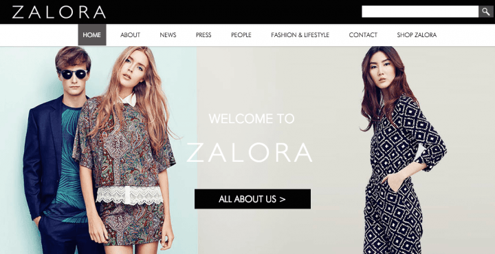 zalora clothing