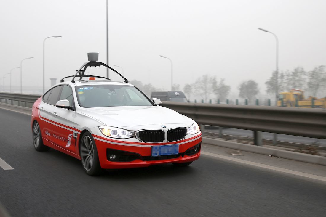 China zooms closer to driverless future as Baidu hits the road with autonomous car