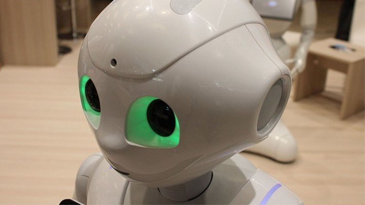 Softbank's Pepper, photo via Wikimedia