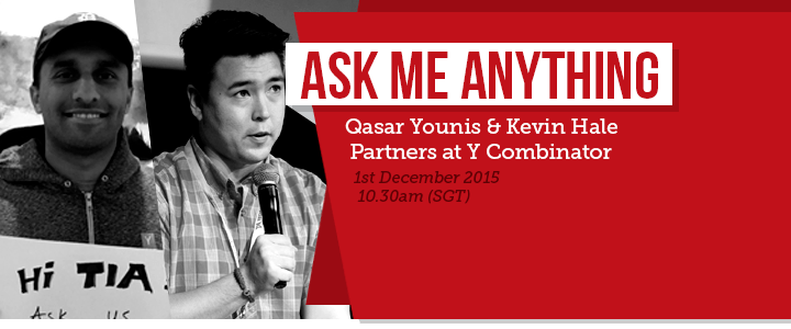 We’re Qasar and Kevin, Partners at Y Combinator! Ask us Anything!