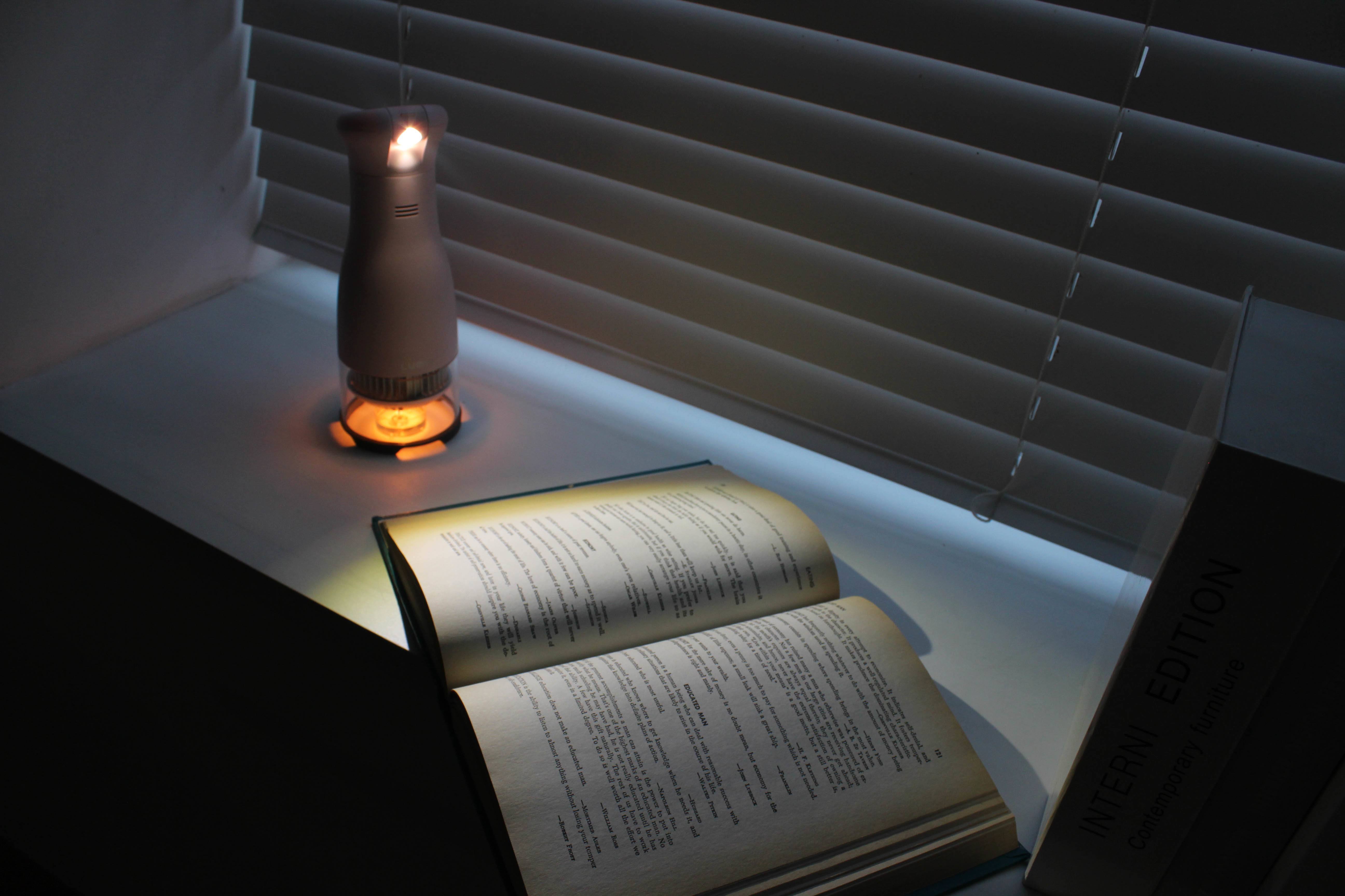 The Lumir C Spot has an adjustable, 60-lumen LED light ideal for reading.