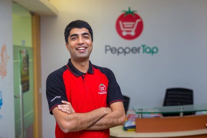 Navneet Singh, Co-founder & CEO, PepperTap, an online grocer in India.