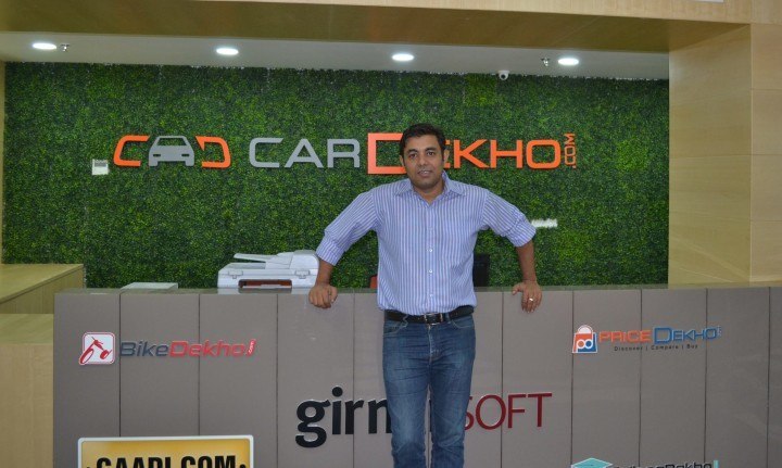 Amit Jain, cofounder and CEO of CarDekho, an online classifieds portal for automobiles.