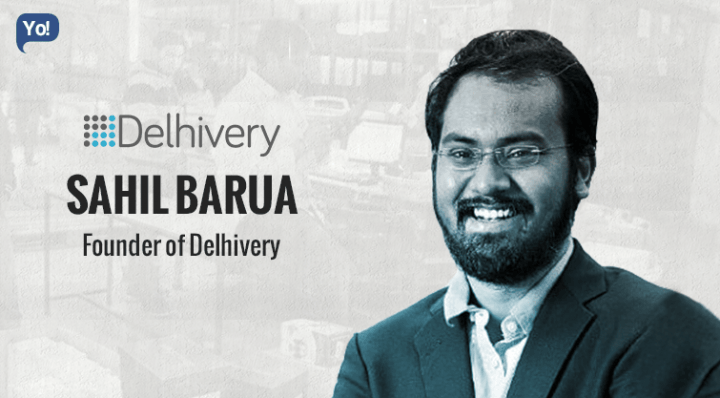 Sahil Barua, cofounder and CEO of Delhivery, a last mile logistics company. Photo credit: YoSuccess.com