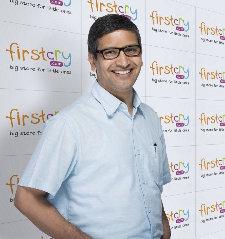 Supam Maheshwari, CEO & Founder, FirstCry - an online baby products retailer. 