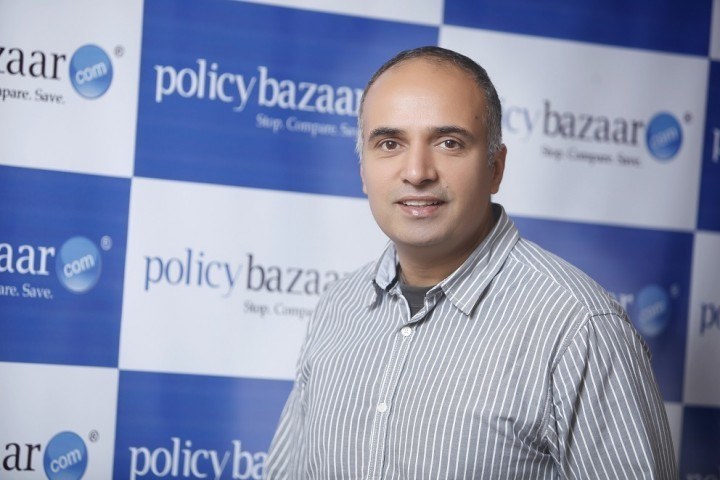 Yashish Dahiya, founder and CEO of PolicyBazaar, an online insurance comparison and sales portal. 