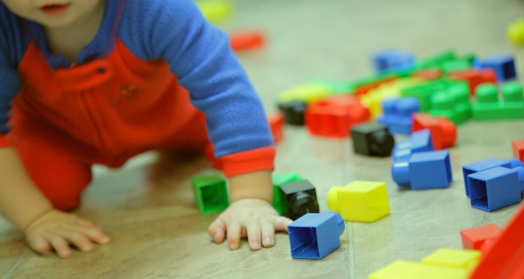 Baby at play