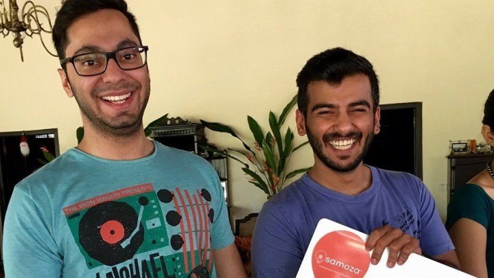 Armaan Kapoor and Rohit Gehe, founders of Samoza