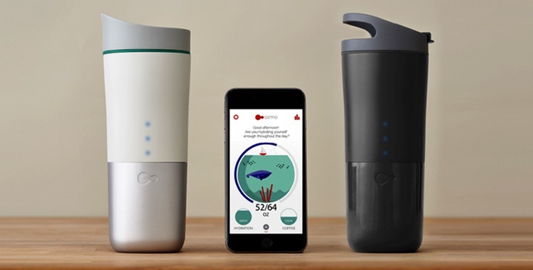 Coffee model on the left, water on the right. Image via Kickstarter