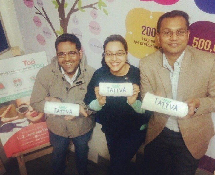 Founders Aditya, Shipra, and Karan