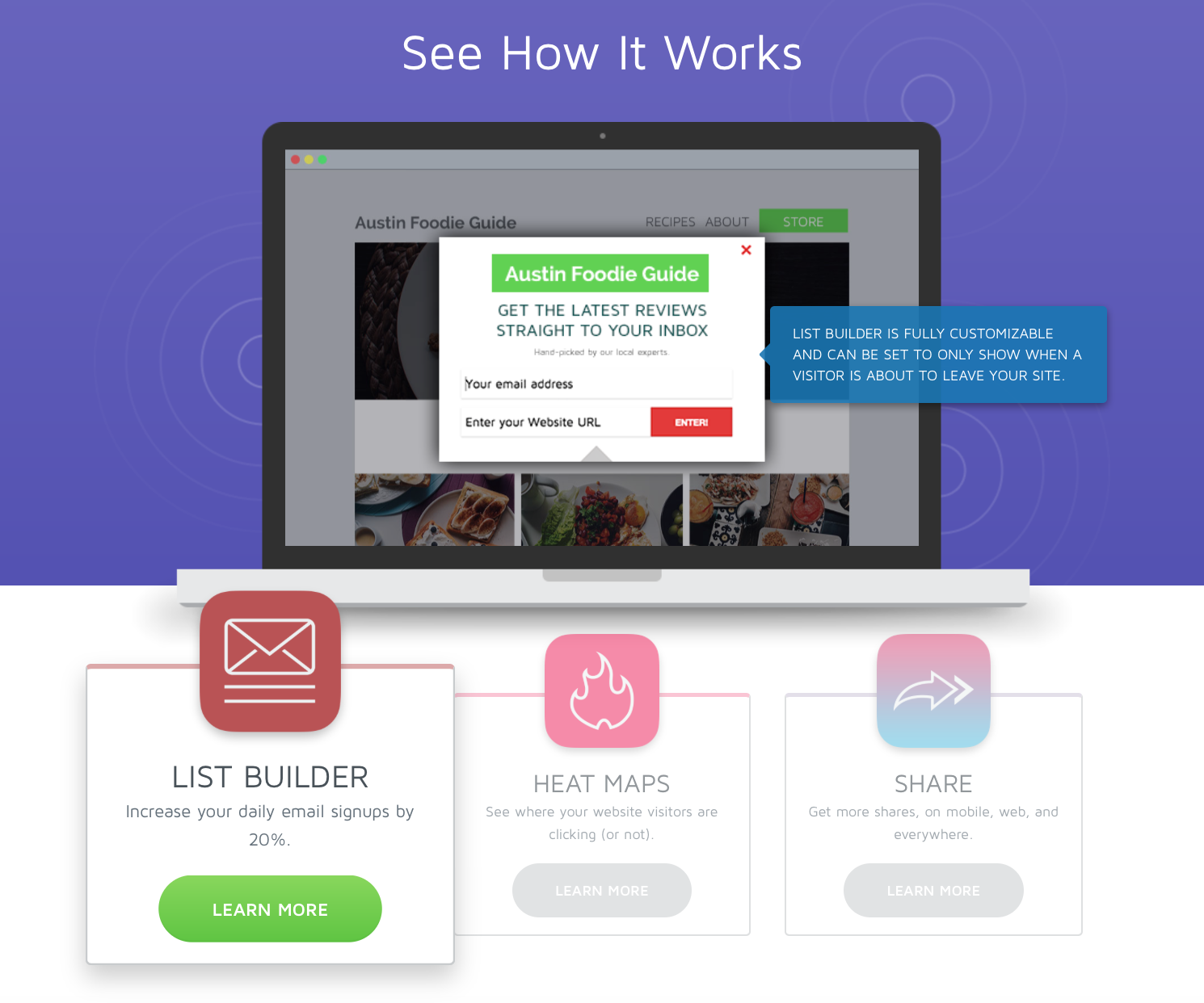 SumoMe Listbuilder