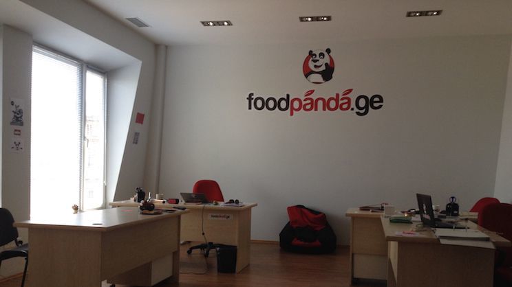 Foodpanda's office in Moscow.