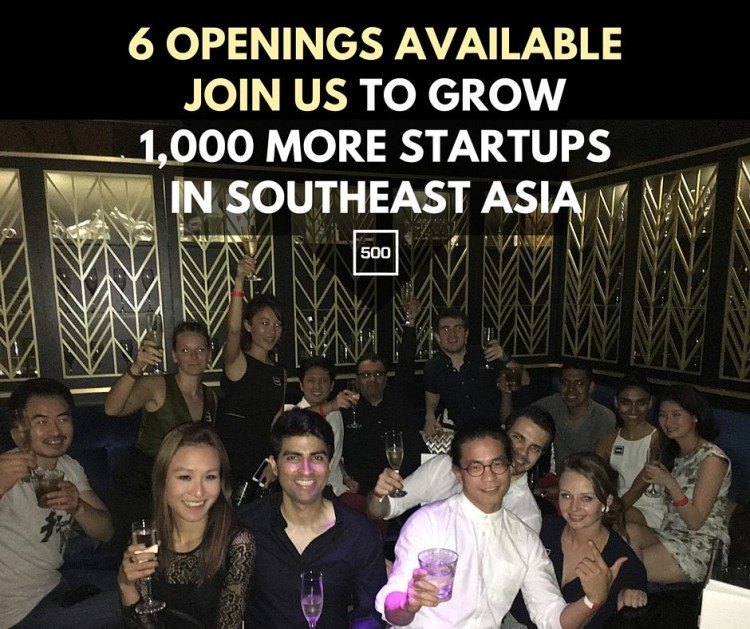 500 startups hiring