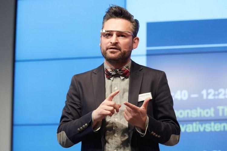 Dr Frederik Pferdt - head of creativity and innovation programs at Google Inc, Photo credit: Ravensberg.de