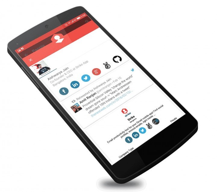 Strike lets Gmail plugins run on your phone