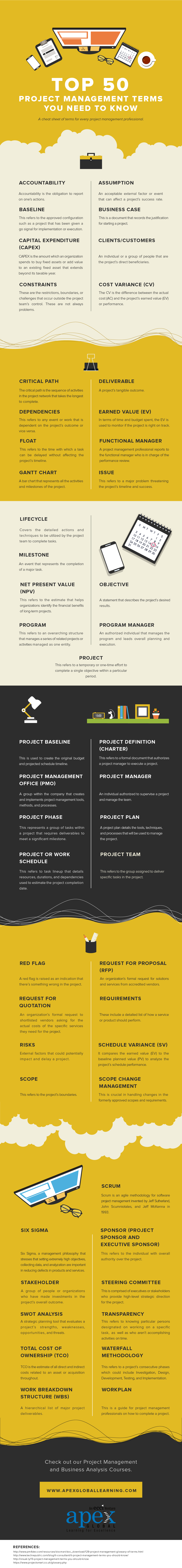 What Common Project Management Jargon Mean INFOGRAPHIC 