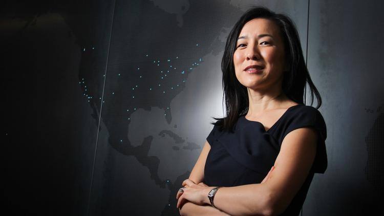 Salle Yoo, General counsel for Uber Technologies was on a visit to mentor Indian startups. Photo credit: Bizjournals.com. 