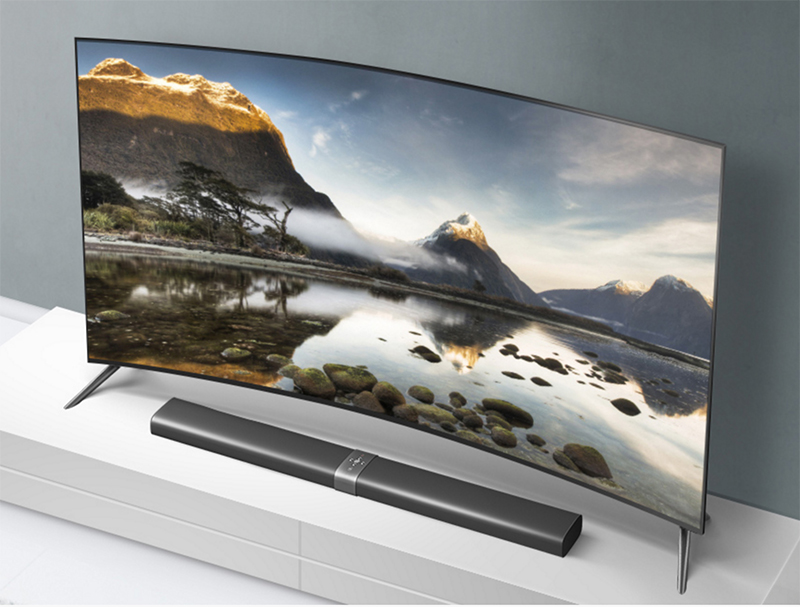 Xiaomi's 65-inch curved TV was launched earlier this month. Photo credit: Xiaomi.