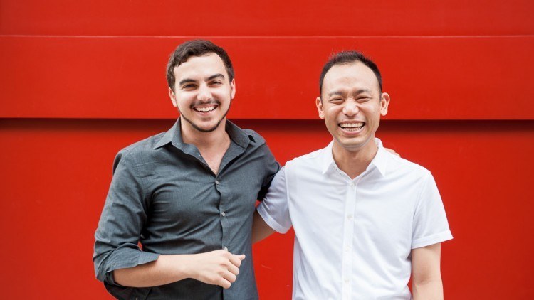James Riney and Yohei Sawayama of 500 Startups Japan.