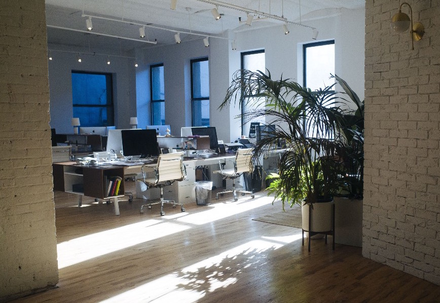 Gratuitous picture of our new office.