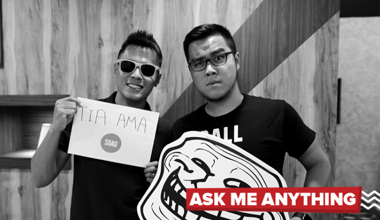 We’re Karl Mak & Xiao Ming, co-founders of SGAG. Ask us anything! We’re Karl Mak & Xiao Ming, co-founders of SGAG. Ask us anything!