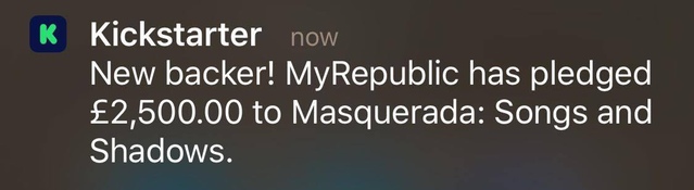 kickstarter Masquerada