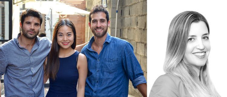 The Out Of X team. From L-R: Nir Laznik, Lisa Xu, Yael Hartmann, and Roee Lahav. Image credit: Out Of X.