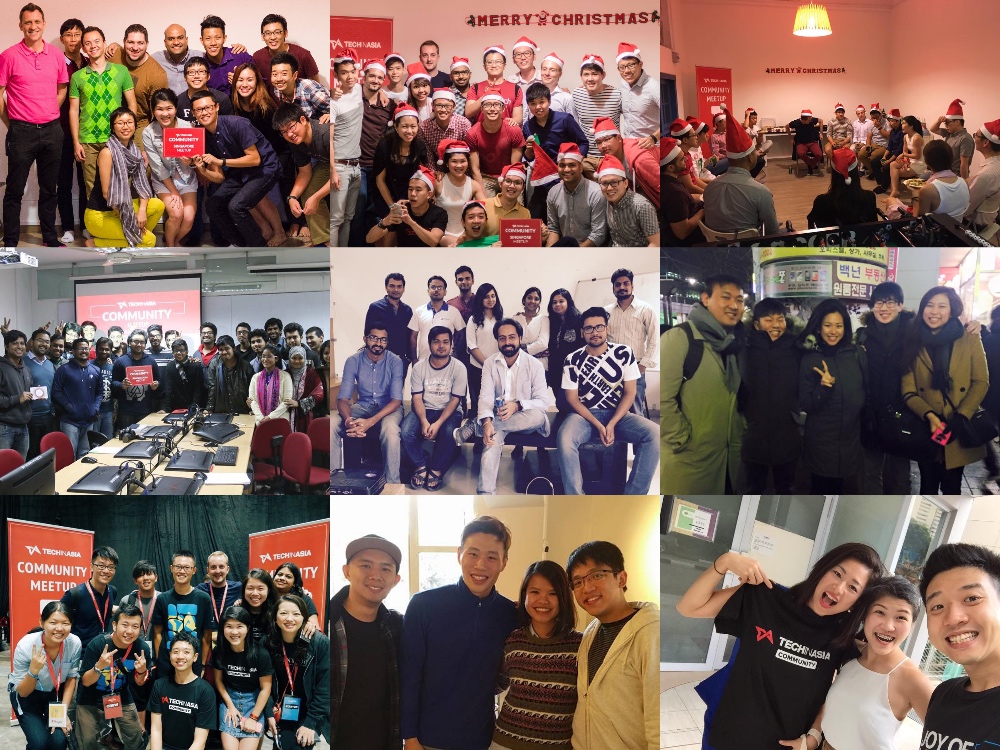 Here’s a collage showing our lovely TIA community folks, who took the time and effort to connect with each other across the world.