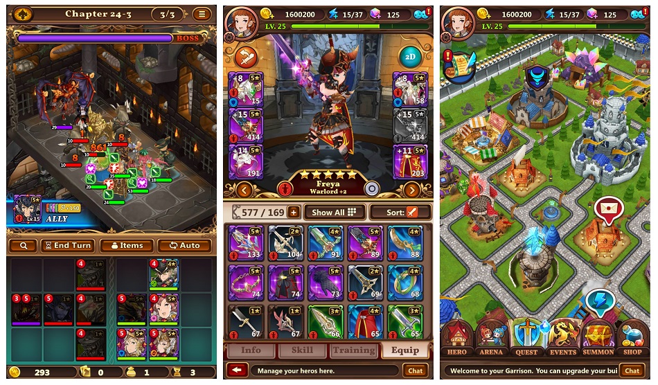 Valiant Force screenshots