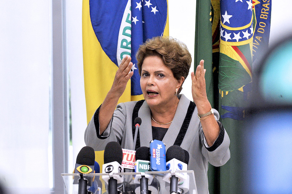 Presidente da República Dilma Rousseff concede entrevista