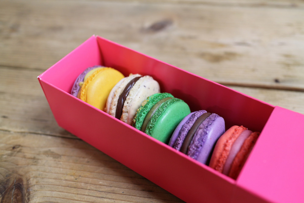 macarons, food, cake