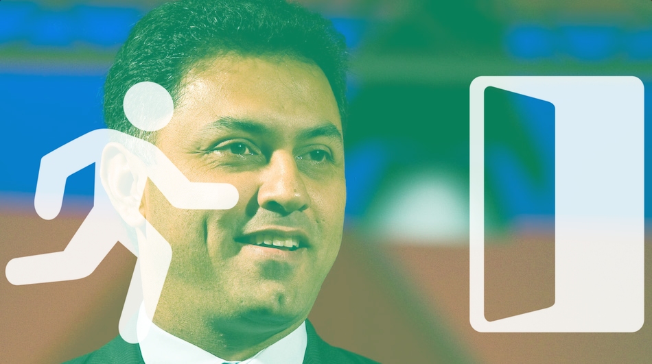 nikesh-arora-softbank-exit