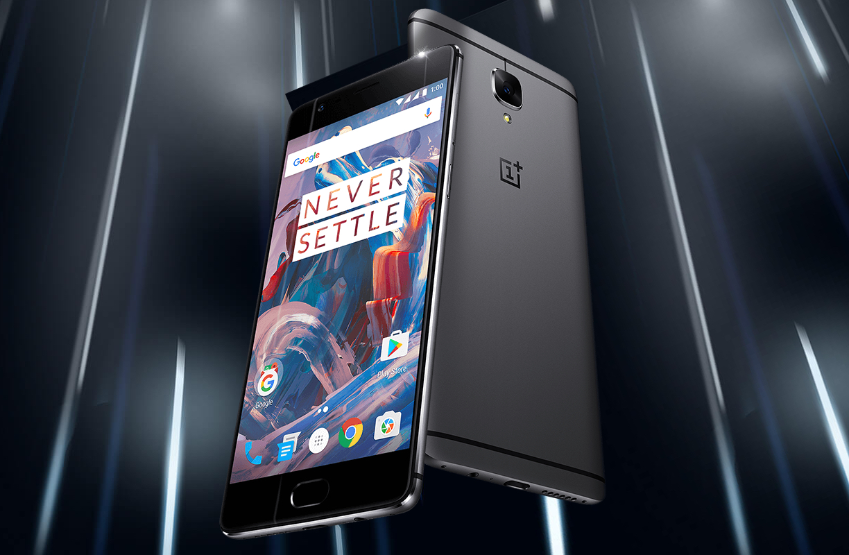 OnePlus's new flagship, the OnePlus 3 phone.