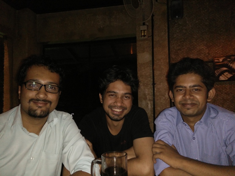 TapChief founders Arjun Krishna Vashisht, Binay Krishna Shivam, and Shashank Murali.