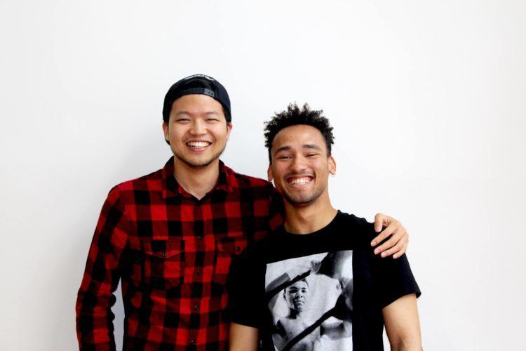 Ryan Kim (left) and Eliel Gordon, co-founders of FoundVisa.