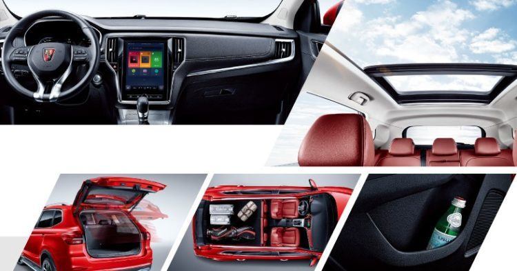 Details of the RX5 interior