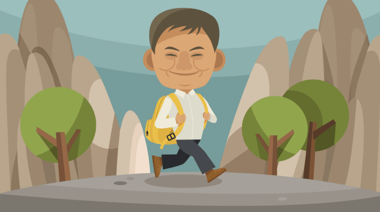 Jack Ma's journey - INFOGRAPHIC