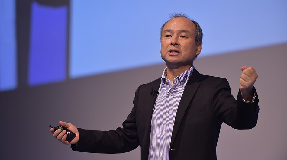 Masayoshi Son at SoftBank World 2016.