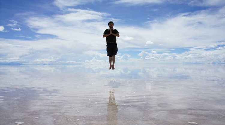 Hideki Ota School With Salar de Uyuni.