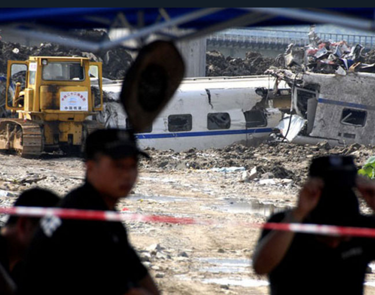 China Bullet Train Crash