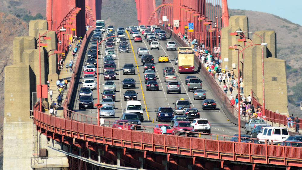 cars, traffic, commuting, San Francisco